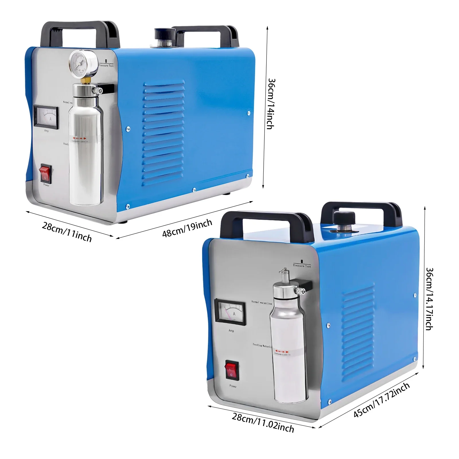 220V Hydrogen Oxygen Flame Polisher, H160/H180 75L/H/95L/H Acrylic Polishing Machine HHO Generator Water Welder with Flame Gun