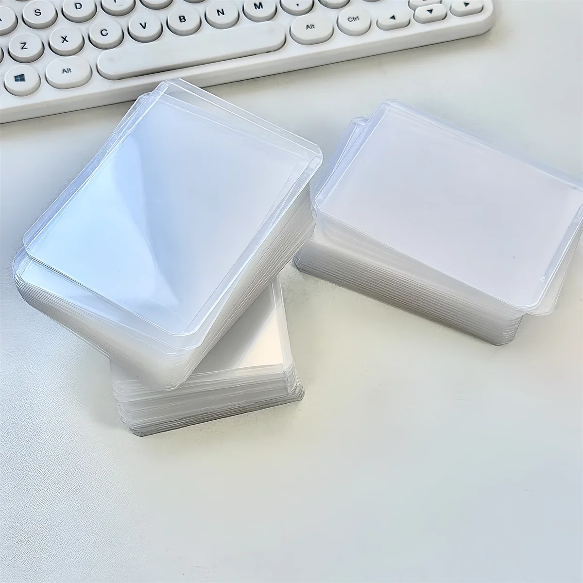 25-100pcs 3" x 4" Hard Card Sleeve Clear Anti Scratch Protector For TCG Game Trading Card Baseball Sports Card Protect Toploader