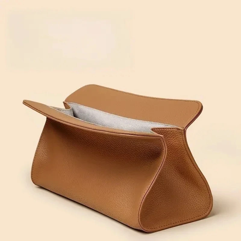 Pu Leather Travel Hair Dryer Bag Hairdressing Tool Organizer Pouch Portable Curling Iron Storage Bag for Home & Salon Use
