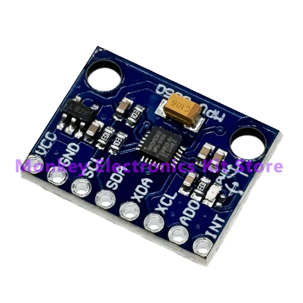 1pcs GY-521 MPU-6050 Module 3 Axis analog gyro sensors+ 3 Axis Accelerometer Module for arduino Sensor Kit