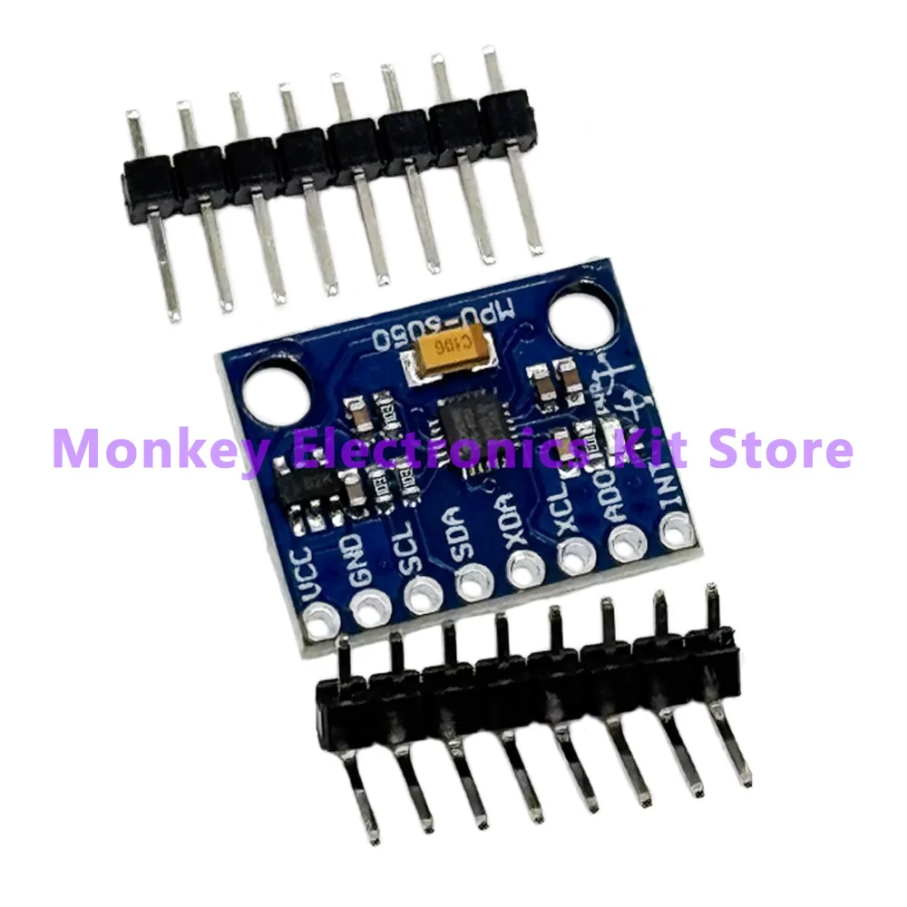 1pcs GY-521 MPU-6050 Module 3 Axis analog gyro sensors+ 3 Axis Accelerometer Module for arduino Sensor Kit