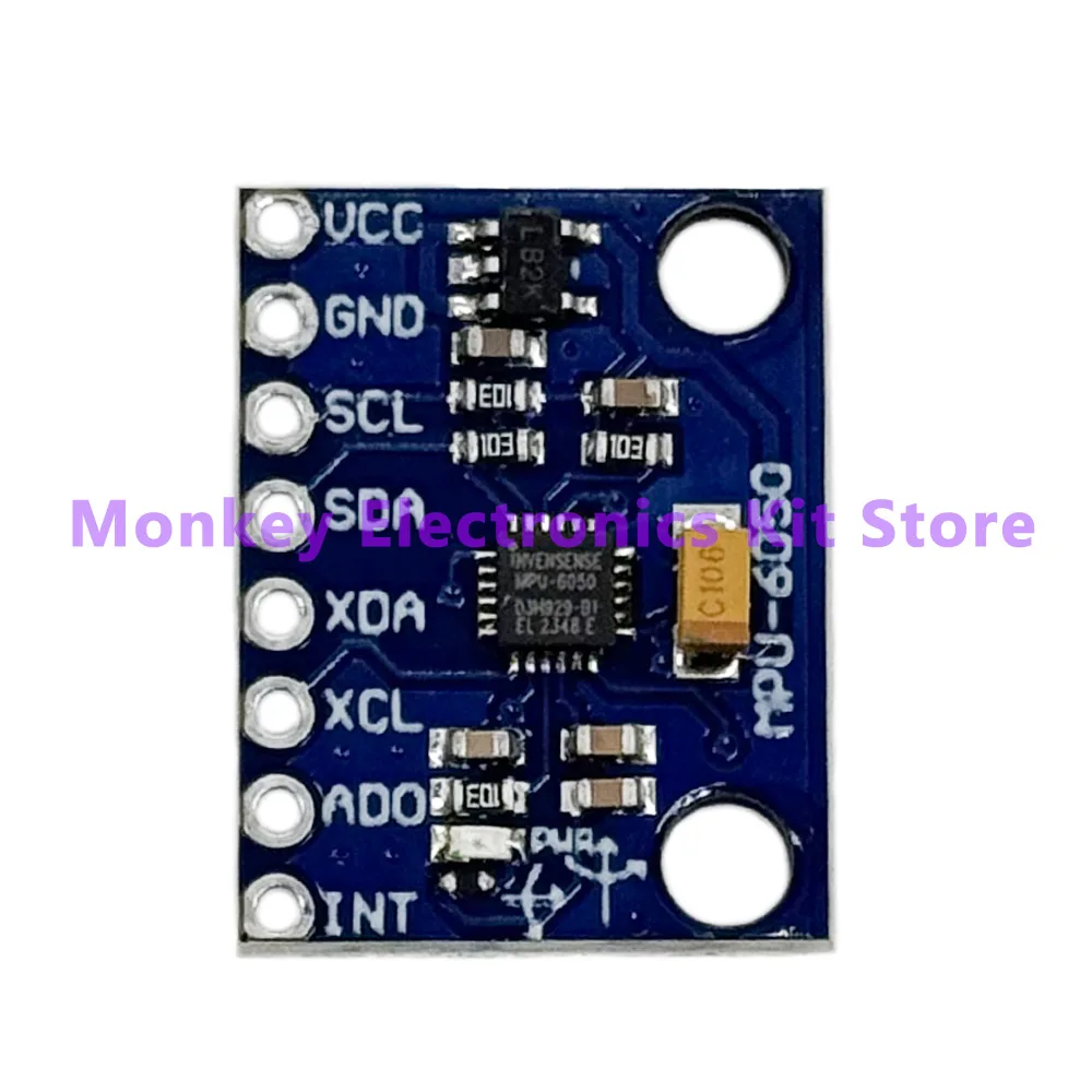 1pcs GY-521 MPU-6050 Module 3 Axis analog gyro sensors+ 3 Axis Accelerometer Module for arduino Sensor Kit