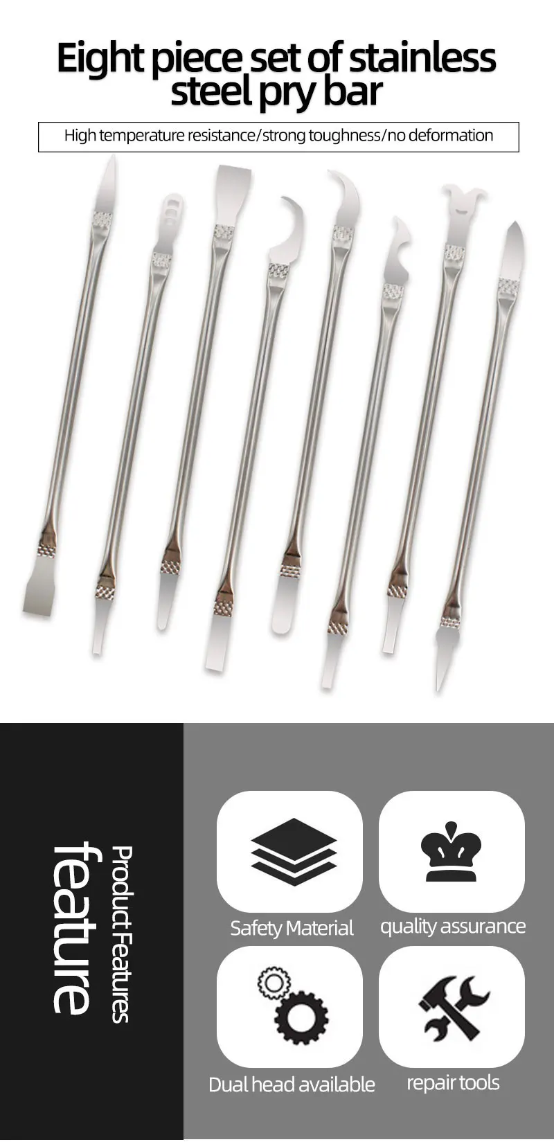 Mobile Phone Repair Motherboard Pry Bar CPU Scraper Tool Circuit Board Chip Module IC Disassembly Remove Glue And Scrape Tin