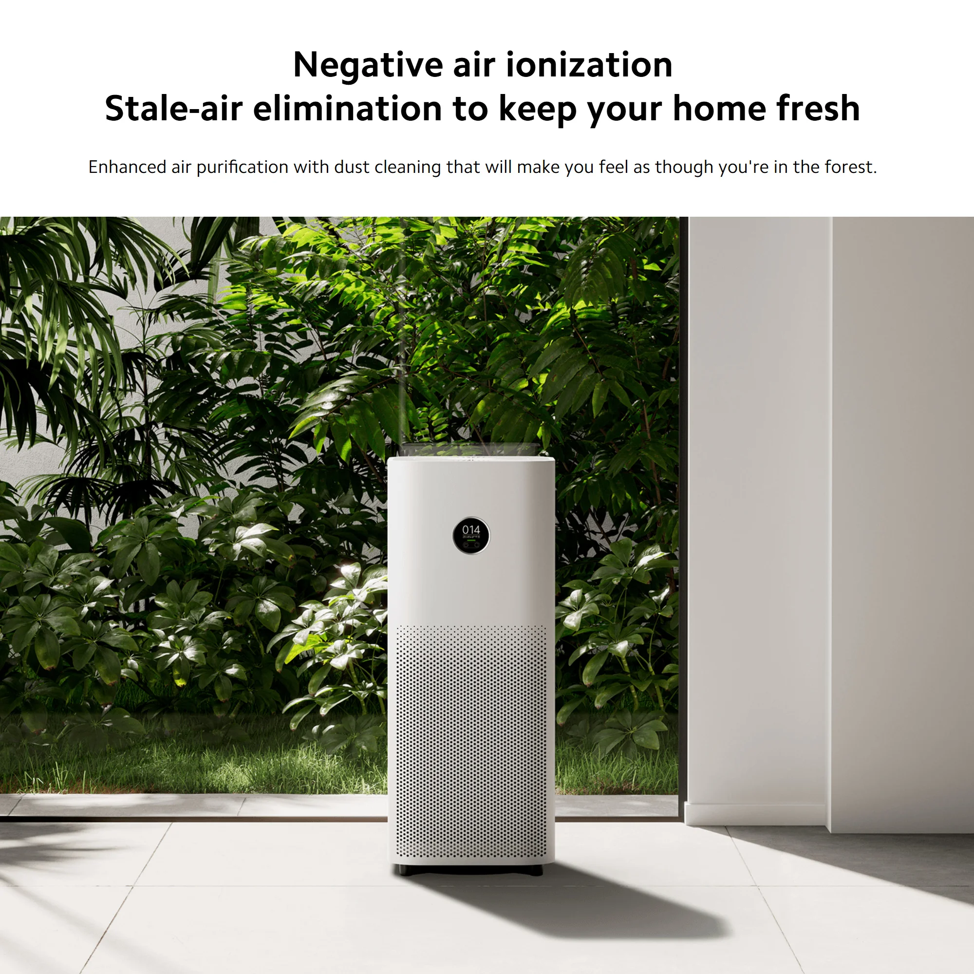 Xiaomi Smart Air Purifier 4 Pro, Aldehyde Removal Antibacterial Freshener Purifiers Home Air Cleaner Low Noise with Mi home APP