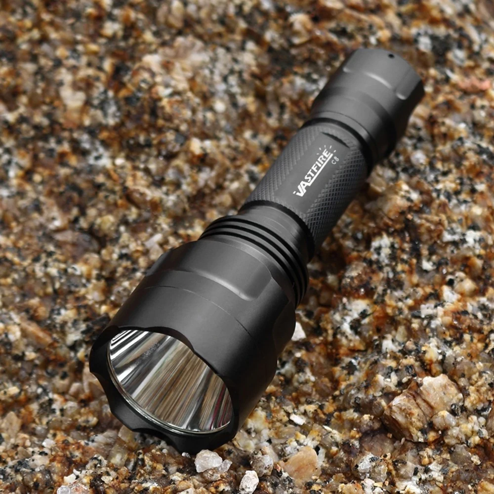 Powerful High Lumen LED Flashlight White/Red/Green Super Bright Rechargeable Portable Ultra Power Torch Outdoor Emergency use