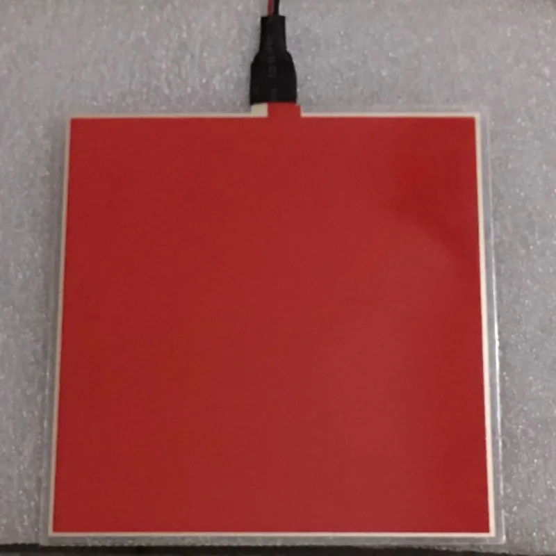 5*5cm 10*10cm EL Panel Backlight Cuttable Led Glowing Panel LED Electroluminescent Light With DC12V Inverter 5V USB 3V Battery