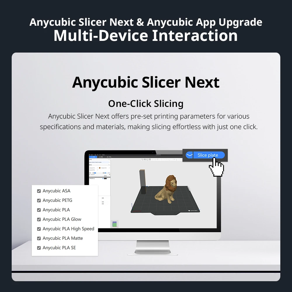 ANYCUBIC Kobra 3 Max 3D Printer Max Speed 600mm/s Massive Build Volume 500*420*420mm Smart APP Control