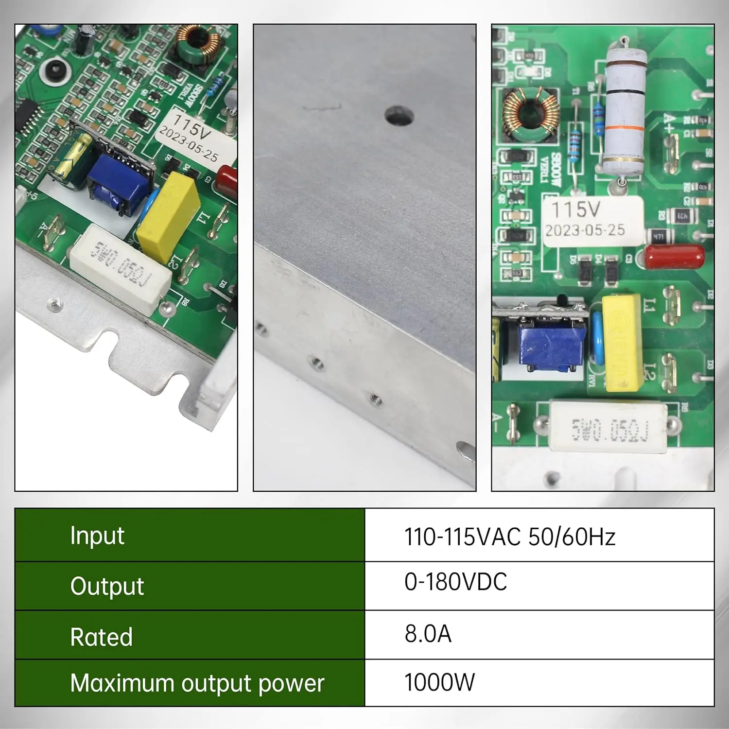 【DE Stock】Mini Lathe Main Control Board 220V for CJ 0618 CD WM 210 Lathe Speed Regulator Controller Card 182 Circuit Board 0618A