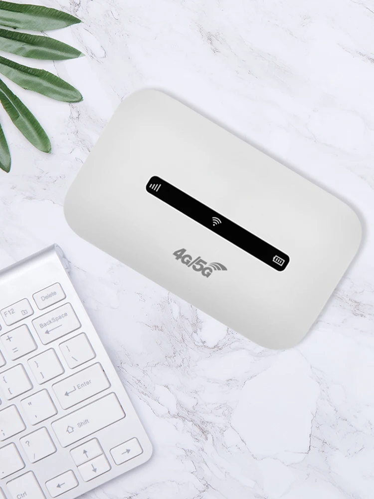 4G LTE Portable WiFi Hotspot Support 8 To 10 Users 150Mbps Wireless Internet Router with SIM Card Slot Pocket Mobile Hotspot