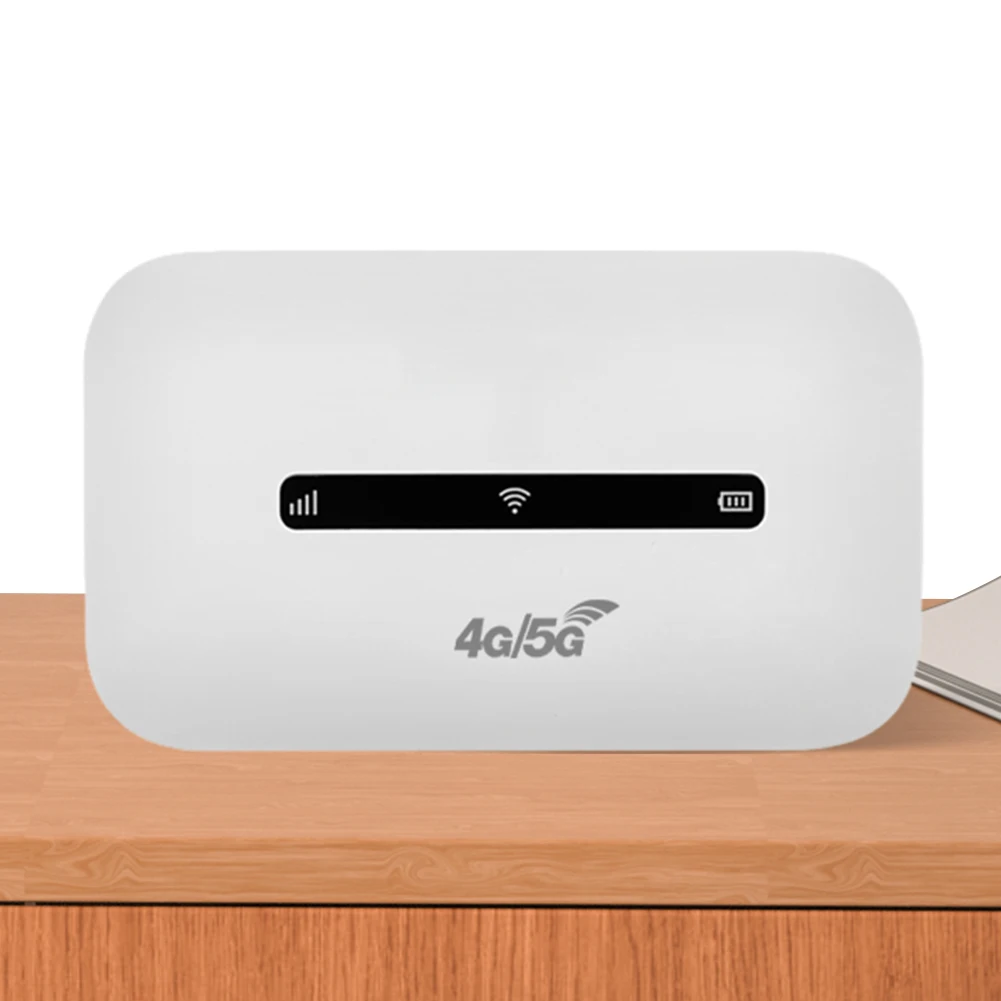 4G LTE Portable WiFi Hotspot Support 8 To 10 Users 150Mbps Wireless Internet Router with SIM Card Slot Pocket Mobile Hotspot