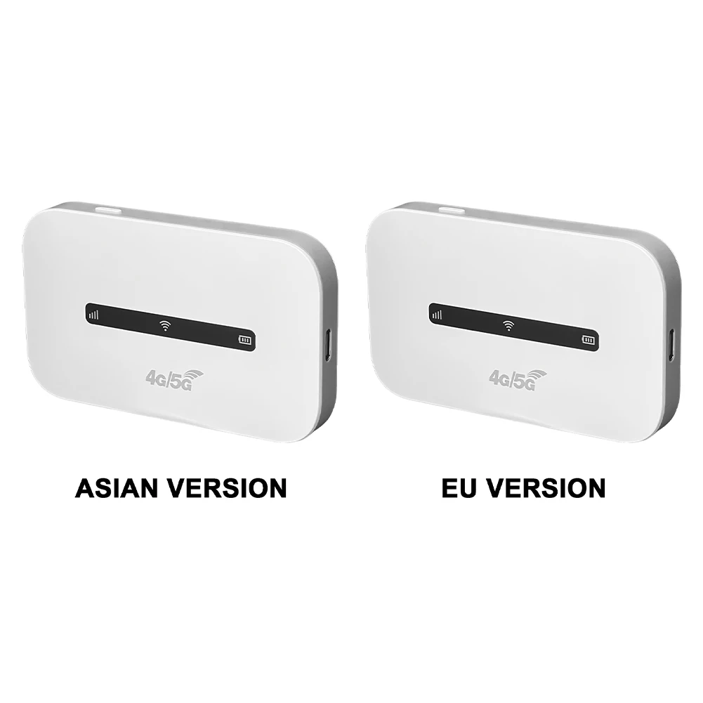 4G LTE Portable WiFi Hotspot Support 8 To 10 Users 150Mbps Wireless Internet Router with SIM Card Slot Pocket Mobile Hotspot