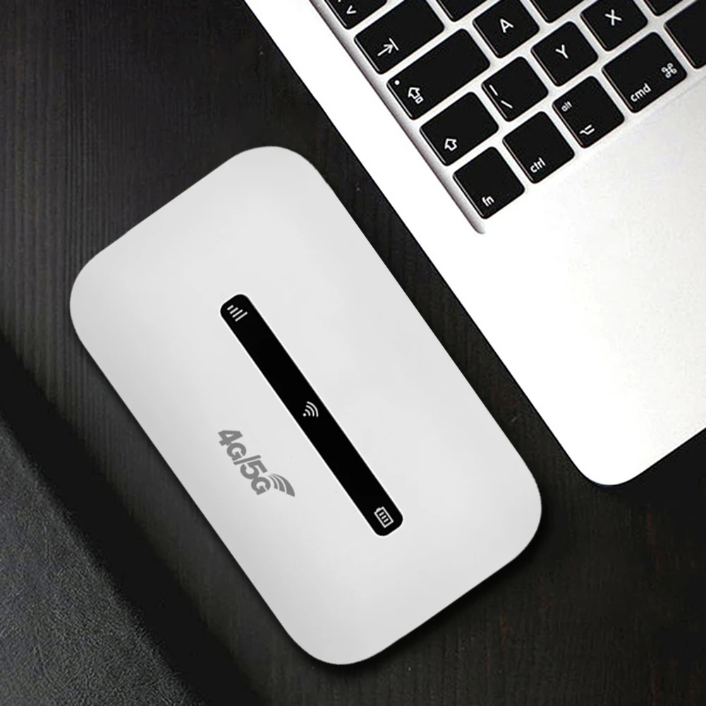 4G LTE Portable WiFi Hotspot Support 8 To 10 Users 150Mbps Wireless Internet Router with SIM Card Slot Pocket Mobile Hotspot