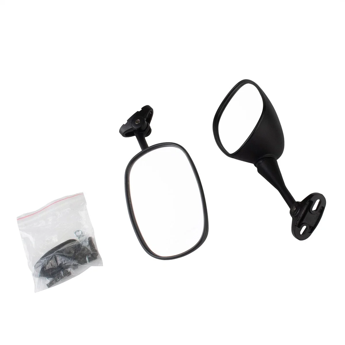 Quality 1Pair ABS Motorcycle Rear View Mirror Set Easy To Install Shatterproof Design For Honda CBR600RR CBR125R CBR 600 900 929