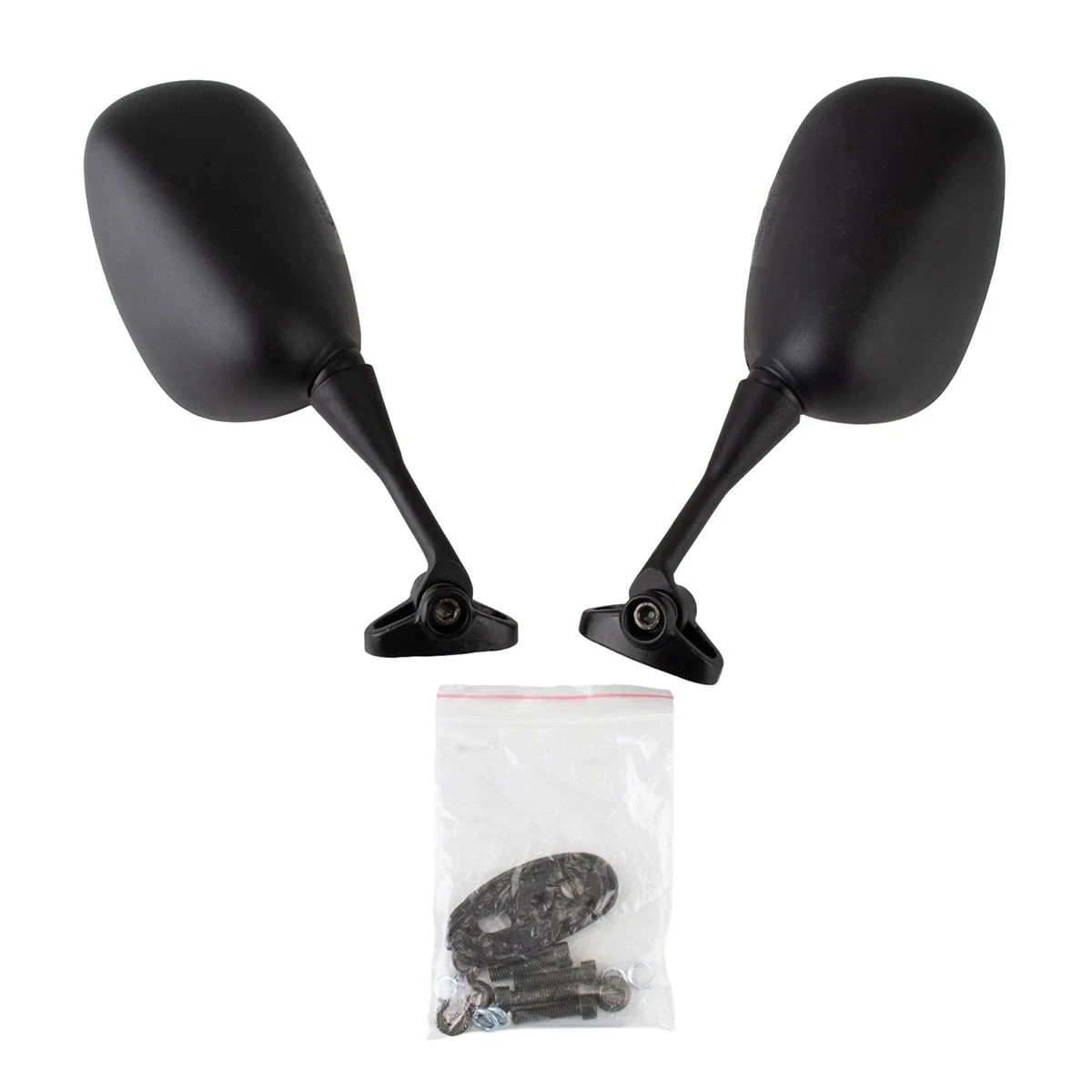 Quality 1Pair ABS Motorcycle Rear View Mirror Set Easy To Install Shatterproof Design For Honda CBR600RR CBR125R CBR 600 900 929