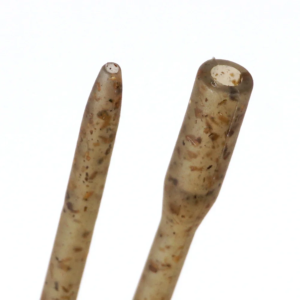 Hirisi 20pcs Carp Fishing Soft Rubber Anti Tangle Sleeves Carp Fishing Inline Lead Tube Fishing Terminal Tackle AH204