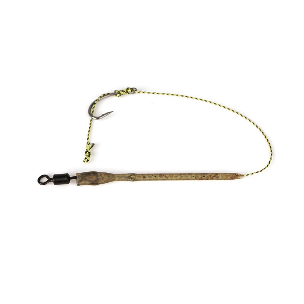 Hirisi 20pcs Carp Fishing Soft Rubber Anti Tangle Sleeves Carp Fishing Inline Lead Tube Fishing Terminal Tackle AH204