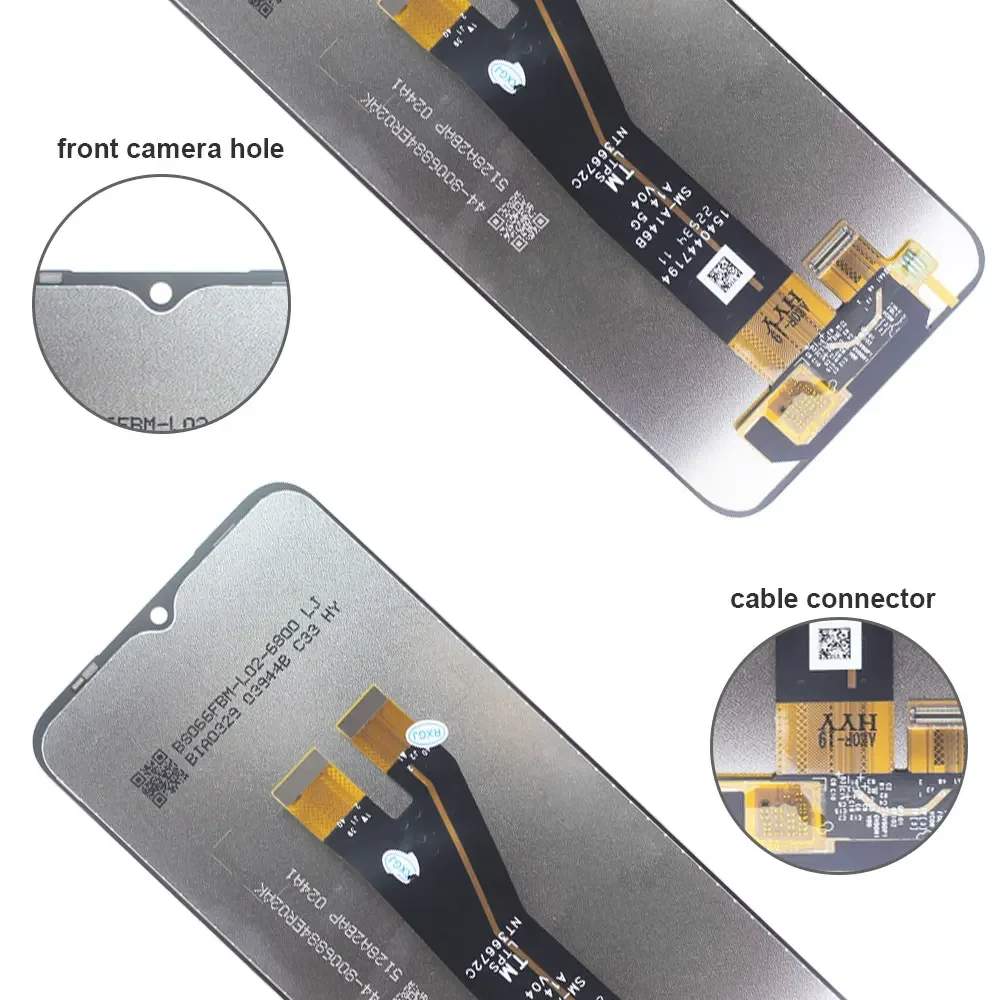 LCD for Samsung Galaxy A14 4G LCD Display Touch Screen Digitizer Assembly Replacement for Samsung A14 4G A145F A145M A145P A145R