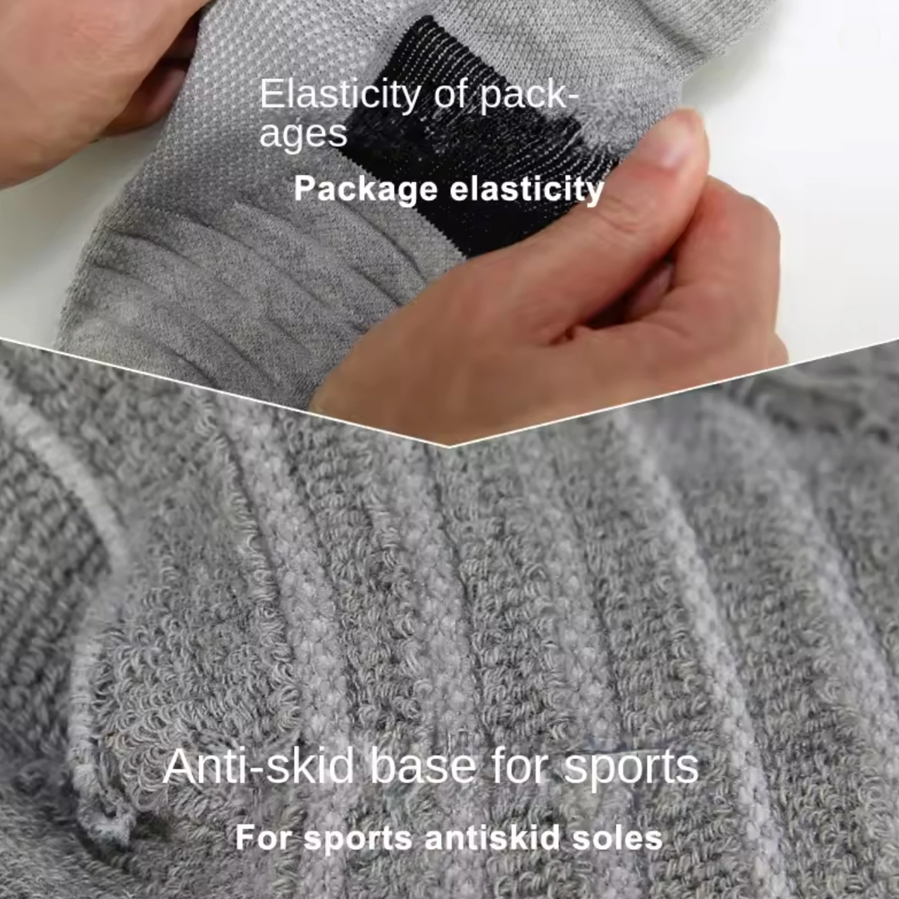 3/6 Pairs Breathable Mesh Athletic Terry Socks Cushioned Moisture Managing Durable for Running Hiking Sports Reduces Foot Pain
