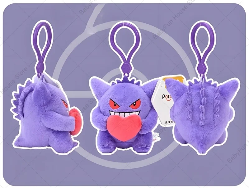 Original Pokemon Mimikyu Gengar Snorlax Umbreon Plush Toy Keychain Kawaii Espeon Jigglypuff Sprigatito Quaxly Peluche Dolls Gift
