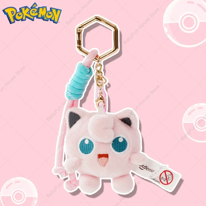 Original Pokemon Mimikyu Gengar Snorlax Umbreon Plush Toy Keychain Kawaii Espeon Jigglypuff Sprigatito Quaxly Peluche Dolls Gift