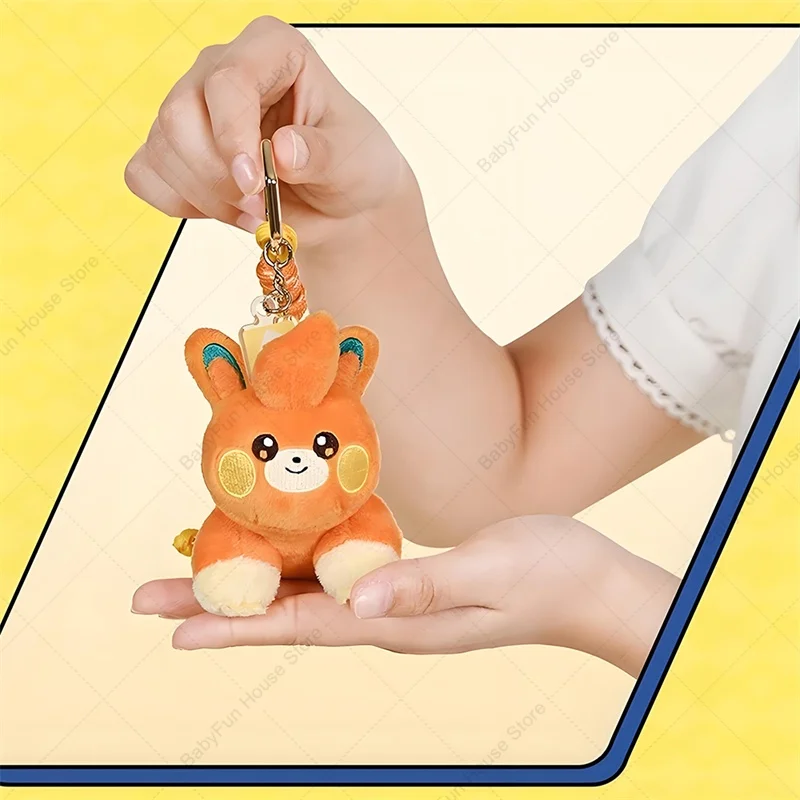 Original Pokemon Mimikyu Gengar Snorlax Umbreon Plush Toy Keychain Kawaii Espeon Jigglypuff Sprigatito Quaxly Peluche Dolls Gift