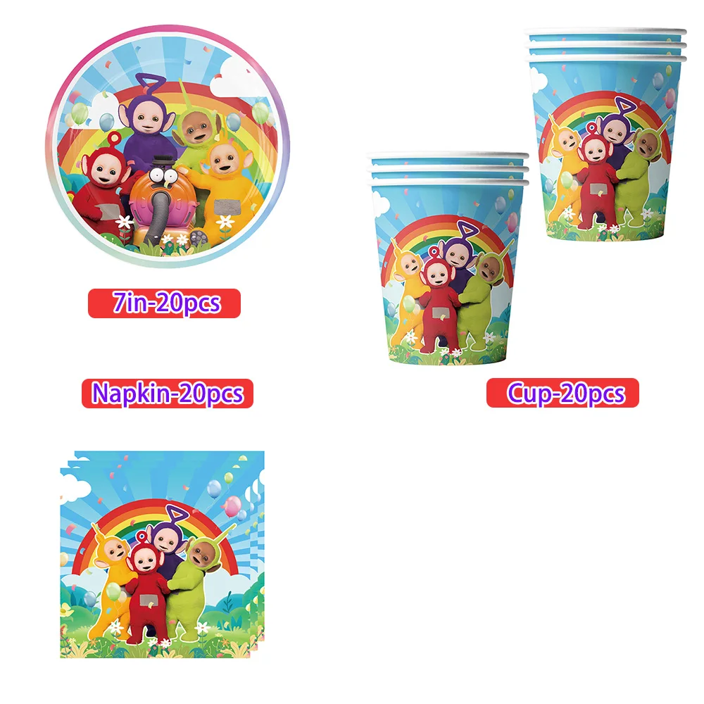 Teletubbies Birthday Party Decorations For Teletubbies Themed Party Supplies Boys Girls Birthday Gifts Baby Shower Supplies