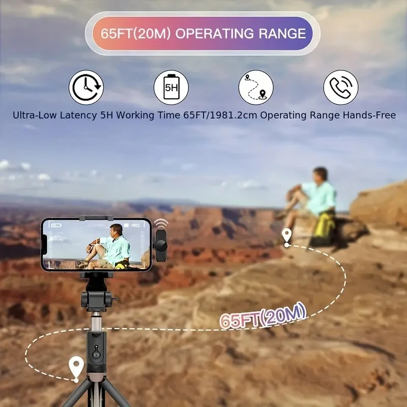 Wireless Lavalier Microphone With Windproof Cover Audio Video Recording Mini Mic For Android Mobile Phone Microphone