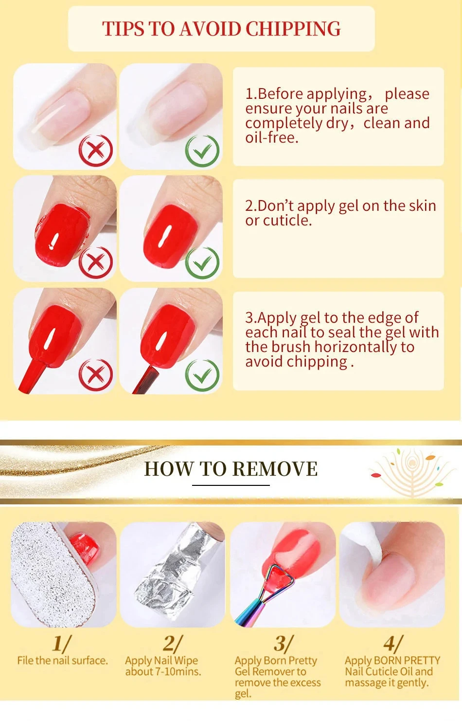 BORN PRETTY 250g Super Top Coat Gel Nail Polish Base Gel Matte Top Coat Jelly Gel Rubber Base Gel Soak Off Big Volume Varnish