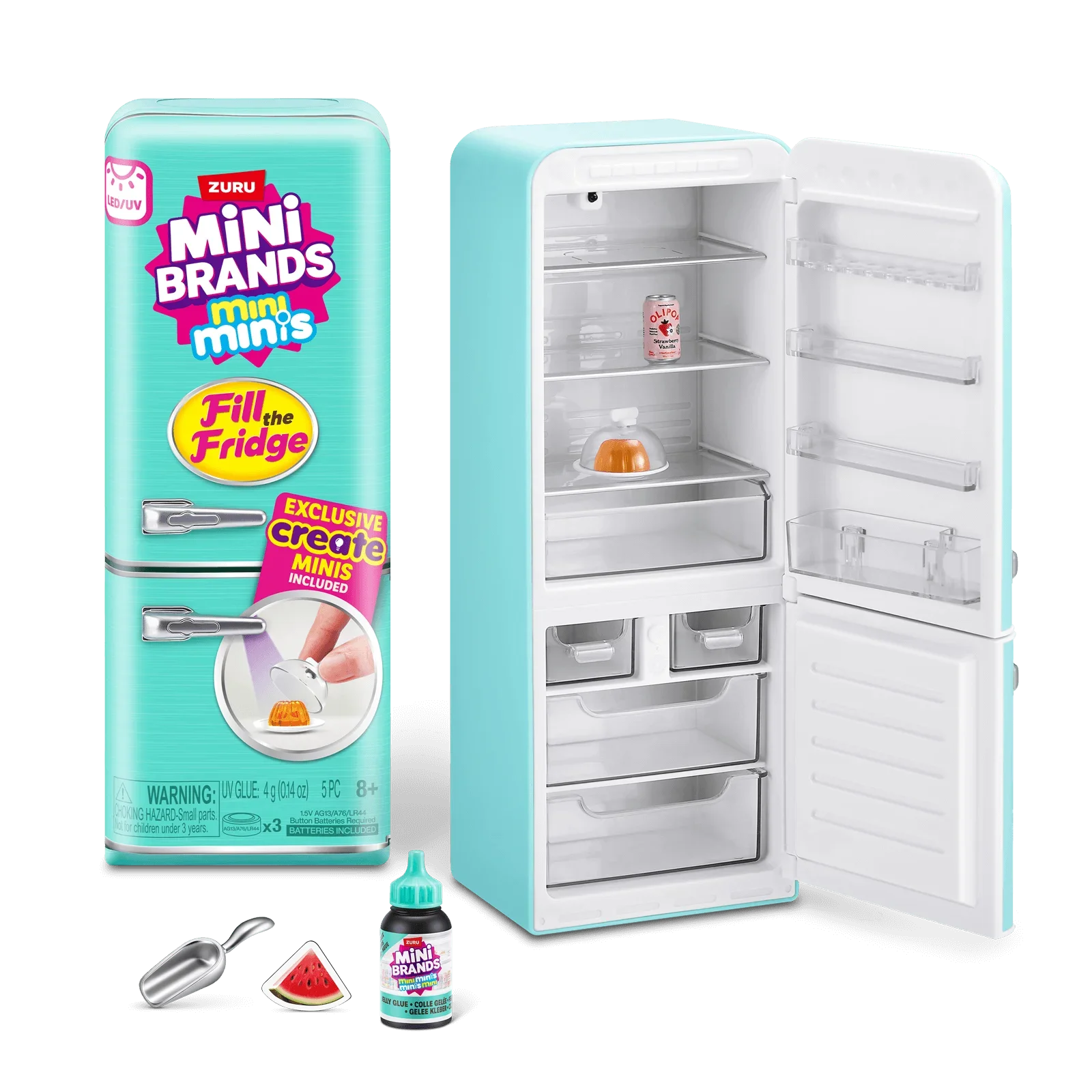 5x Surprise Ball Mini Brands Mini Minis Series Refrigerator Mystery Capsule Blind Box Real Miniature Collectible Toys Gifts