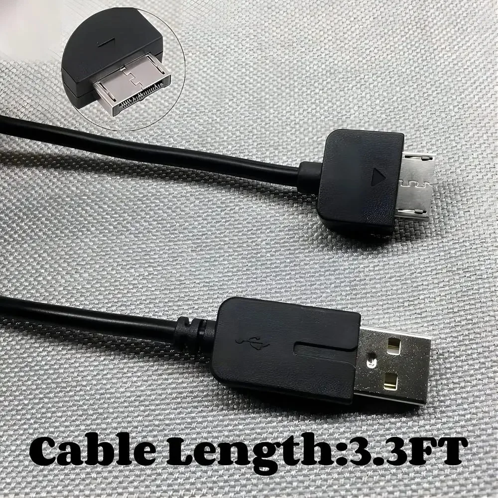 2 in 1 USB Data & Power Charger Cord Data Sync Wire Handheld Console 1M Game Machine Charger Data Cord For Playstation Vita 1000