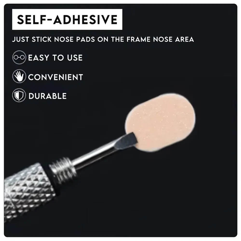 Self-adhesive Soft Foam Anti-slip Glasses Nose Pads Protection Eyeglass Sponge Bridg Instant Lifting Effect for Comfortable Wear