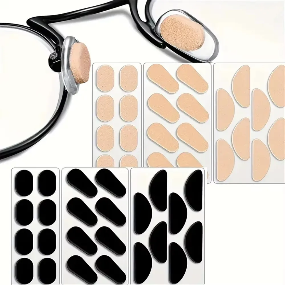 Self-adhesive Soft Foam Anti-slip Glasses Nose Pads Protection Eyeglass Sponge Bridg Instant Lifting Effect for Comfortable Wear