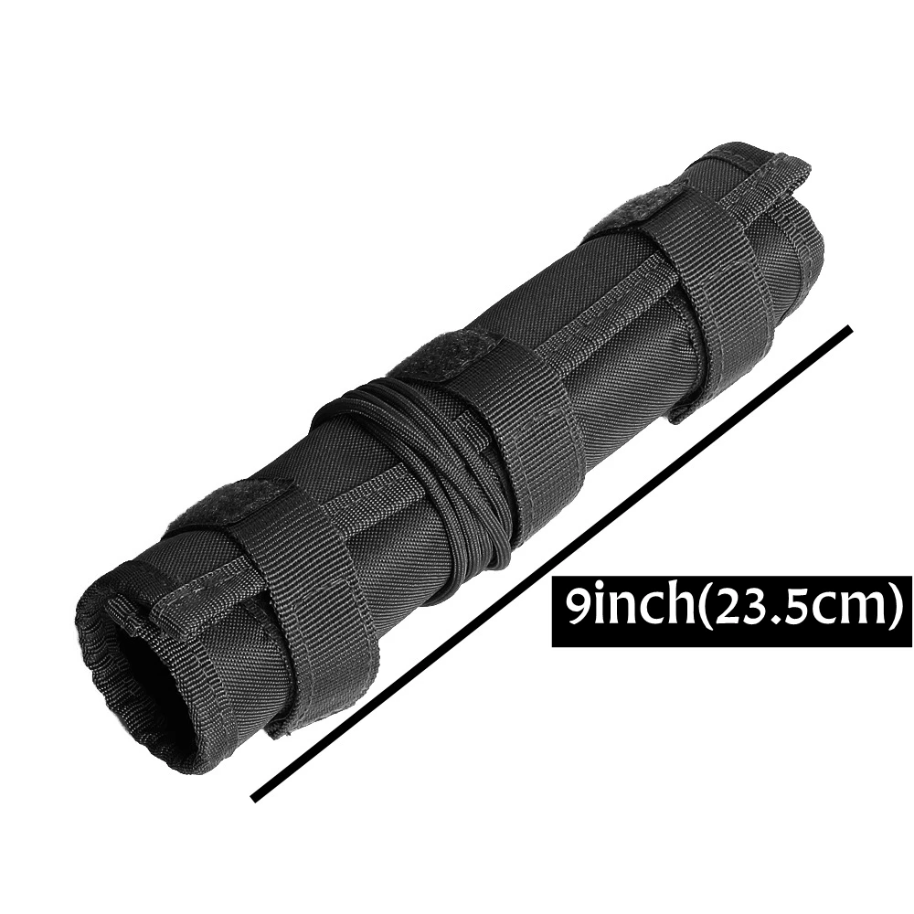 9inch Tactical Suppressors Protective Cases For Hunting Shooting Suppressors Protective Cover Suppressor Cover for 4/5/6/7/9inch
