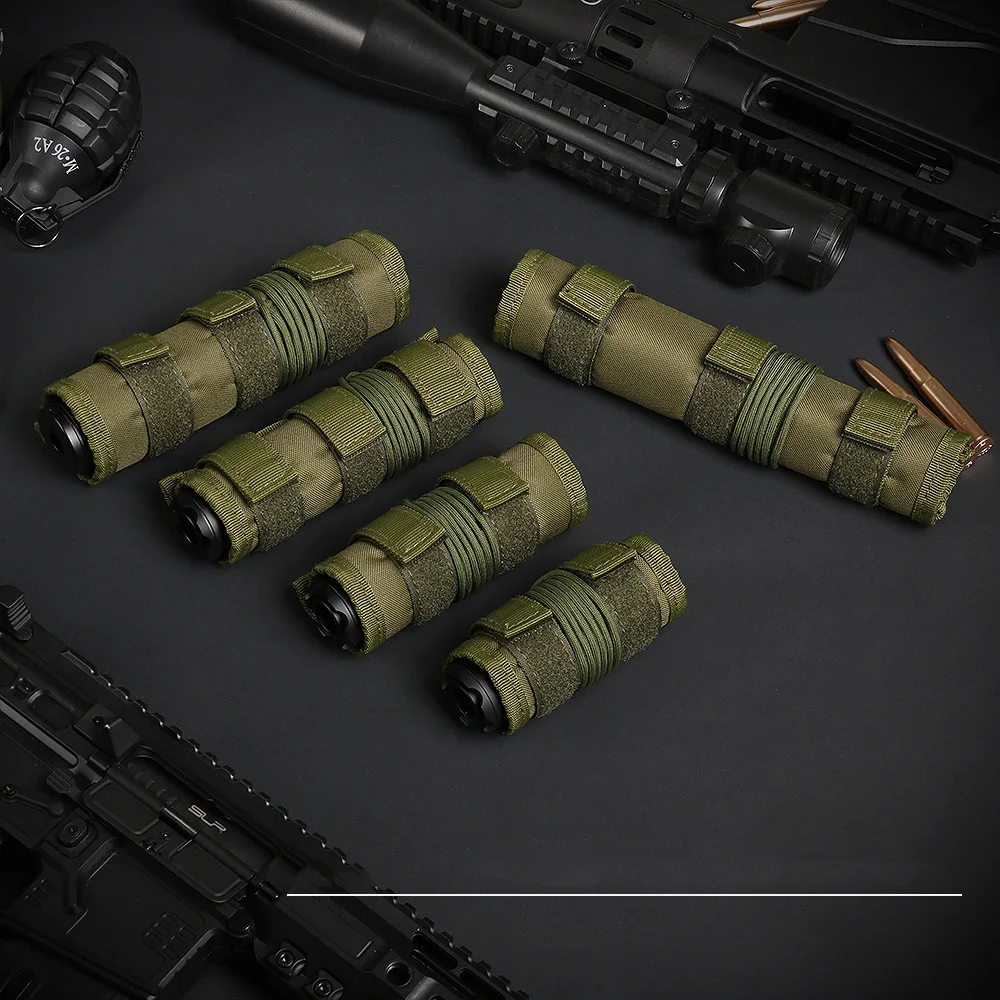 9inch Tactical Suppressors Protective Cases For Hunting Shooting Suppressors Protective Cover Suppressor Cover for 4/5/6/7/9inch