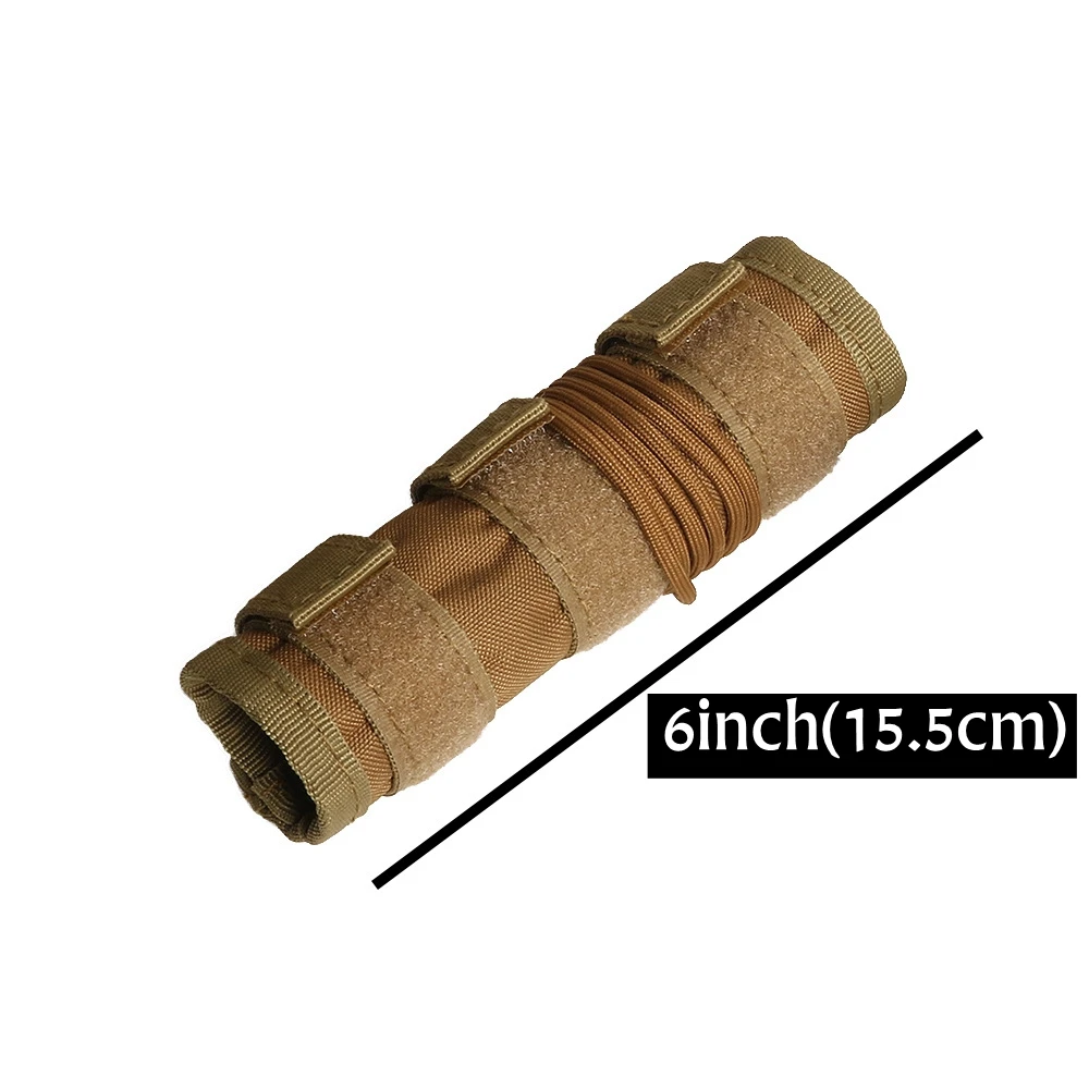9inch Tactical Suppressors Protective Cases For Hunting Shooting Suppressors Protective Cover Suppressor Cover for 4/5/6/7/9inch