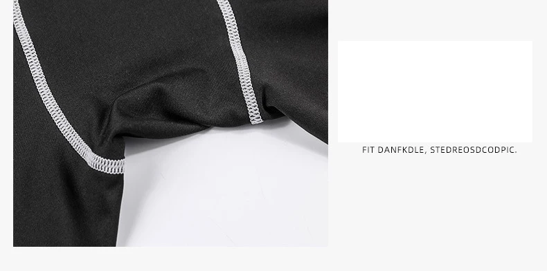 Men's Sports Leggings, Bottoming Shorts, Quick-drying Stretch Fitness, Running, Track and Field, Basketball Training, Compressio