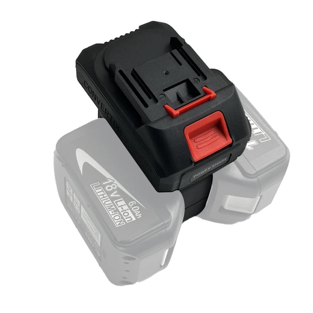 2 in 1 Battery Adapter for Makita 18V Batteries Work for Makita Impact Drill Wrench Screwdrivers(No battery,No Tools)