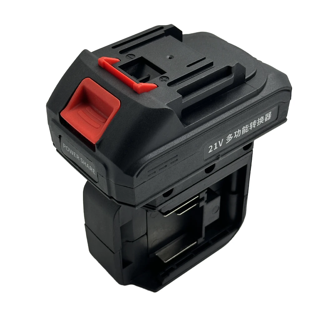 2 in 1 Battery Adapter for Makita 18V Batteries Work for Makita Impact Drill Wrench Screwdrivers(No battery,No Tools)