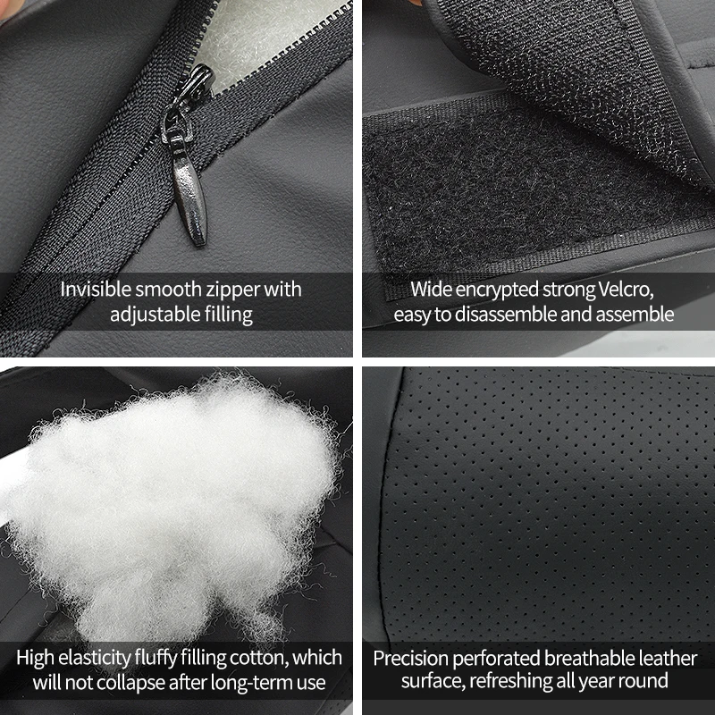 Car Seat Headrest Universal Travel Rest 3D Neck Pillow Protect Neck Soft Fluffy Comfortable Neck Rest Car Accessories