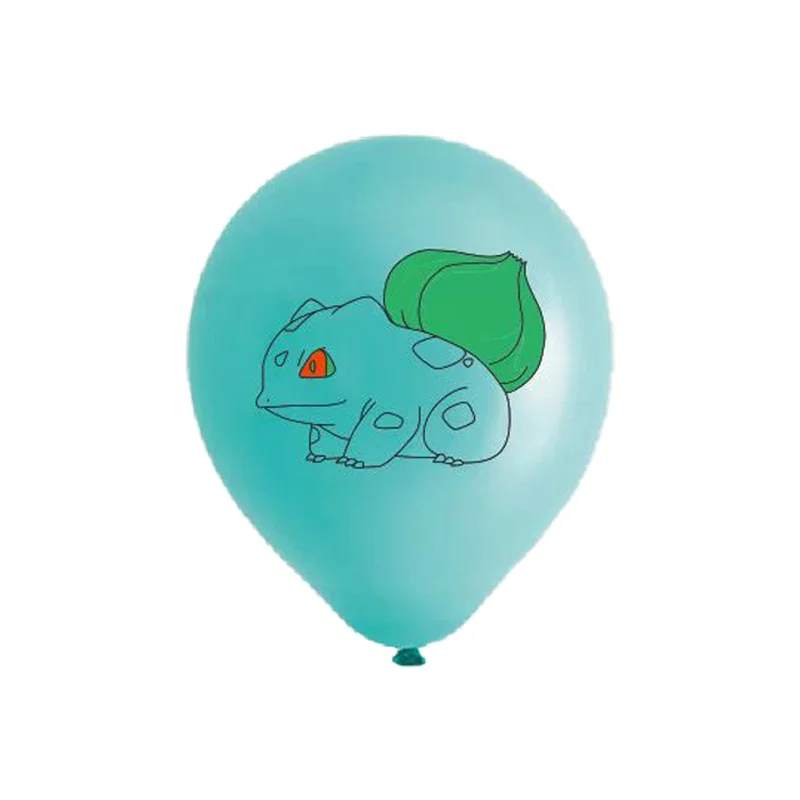 10/20pcs Pokemon Latex Balloons Birthday Party Supplies Cartoon Pikachu Balloon Baby Shower Kids Favor for Party Decorations