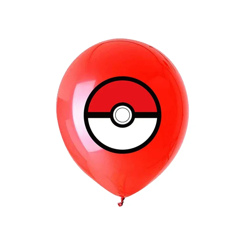 10/20pcs Pokemon Latex Balloons Birthday Party Supplies Cartoon Pikachu Balloon Baby Shower Kids Favor for Party Decorations