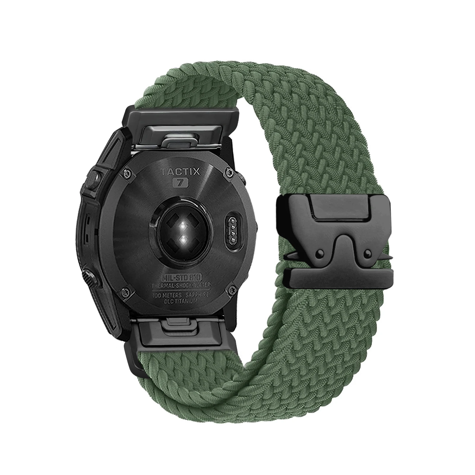 Quick Fit Strap 26 22 20mm for Garmin Fenix 8 7 Pro 7S 6 5X 5Plus Tactix 8 7 Parachute Nylon bracelet correa Fenix 8 band 43mm