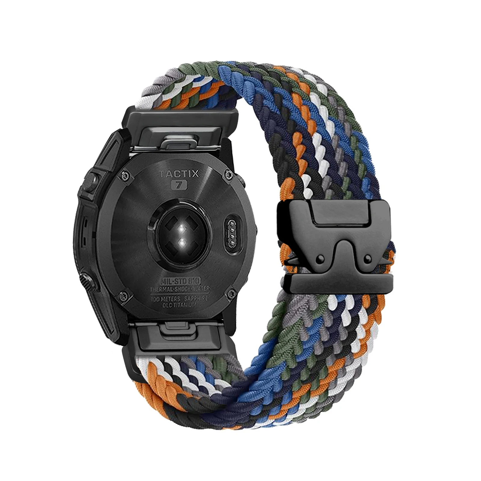 Quick Fit Strap 26 22 20mm for Garmin Fenix 8 7 Pro 7S 6 5X 5Plus Tactix 8 7 Parachute Nylon bracelet correa Fenix 8 band 43mm