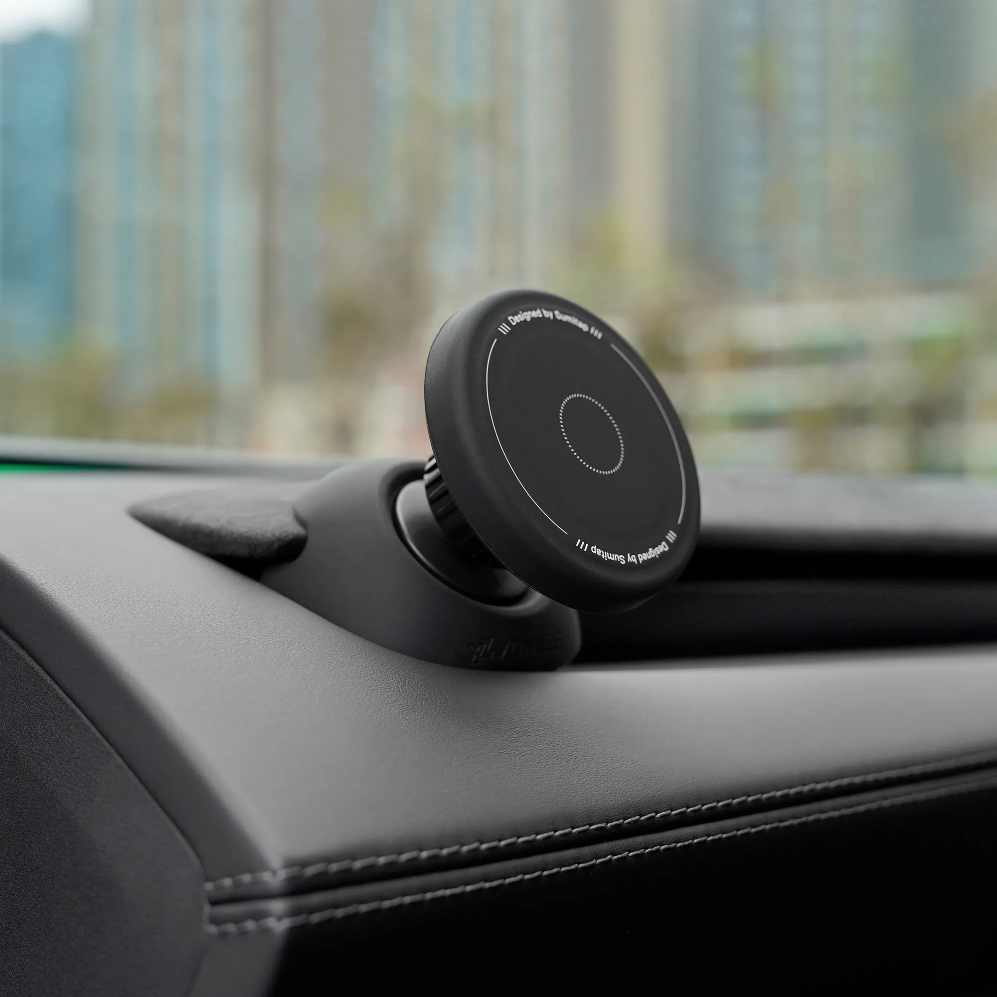 Silicone Magnetic Phone Holder for Tesla Model 3 Highland Model Y Juniper LHD RHD Car Mount Interior Accessories MagSafe
