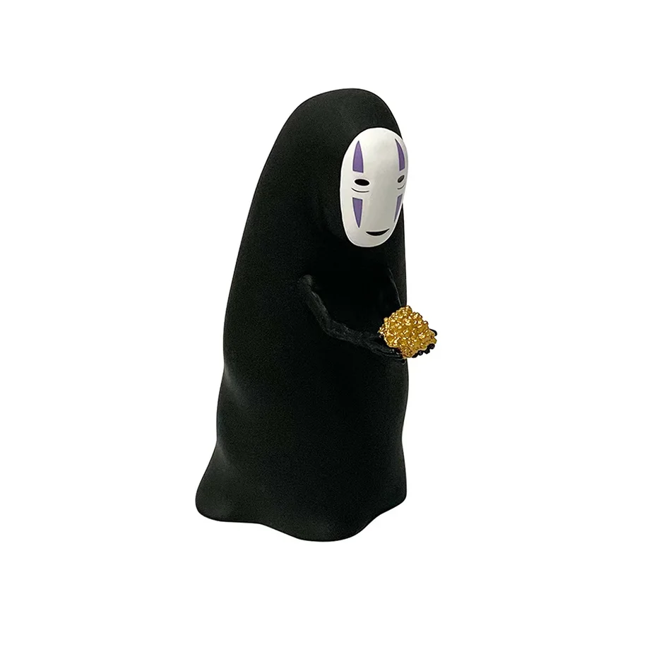 Anime Spirited Away Character PVC Action Model Set Faceless Male Hayao Miyazaki Character Toy Children's Birthday Gift