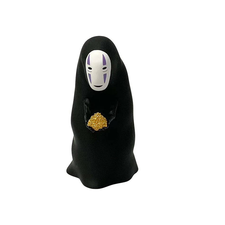 Anime Spirited Away Character PVC Action Model Set Faceless Male Hayao Miyazaki Character Toy Children's Birthday Gift