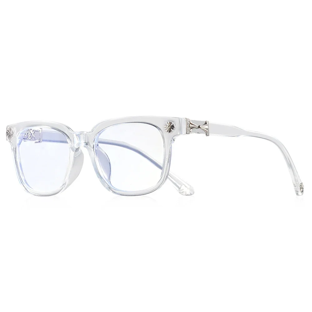 2pcs Classic Square Anti Blue Light Glasses Reading Books Vintage Glasses Women and Men Prescription Glasses Computer Eyeglasses