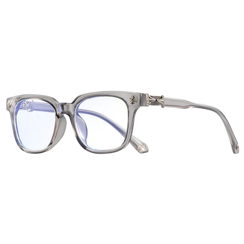 2pcs Classic Square Anti Blue Light Glasses Reading Books Vintage Glasses Women and Men Prescription Glasses Computer Eyeglasses