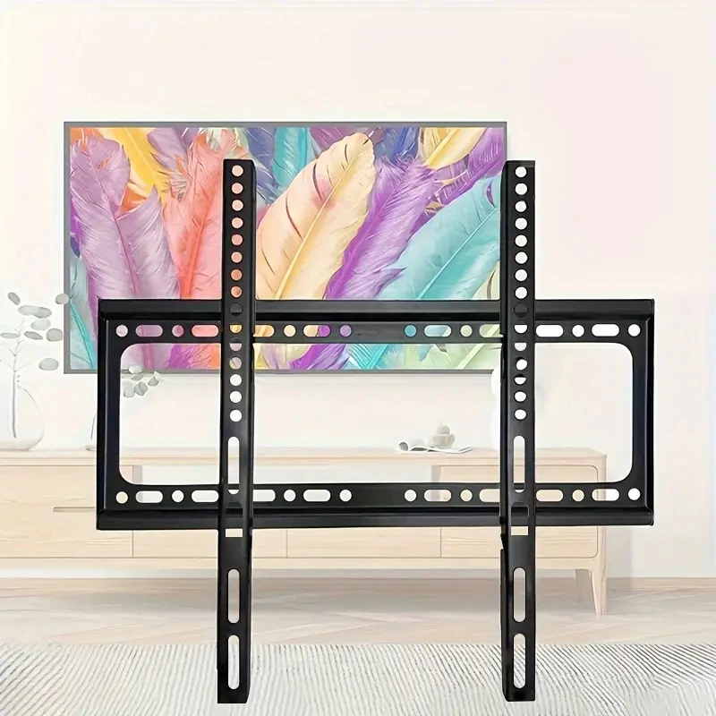 Universal TV Wall Mount Bracket for Most 23-63 in LED Plasma TV Stand Holder Max VESA 400X400mm up to 99Lbs Space Saving Home