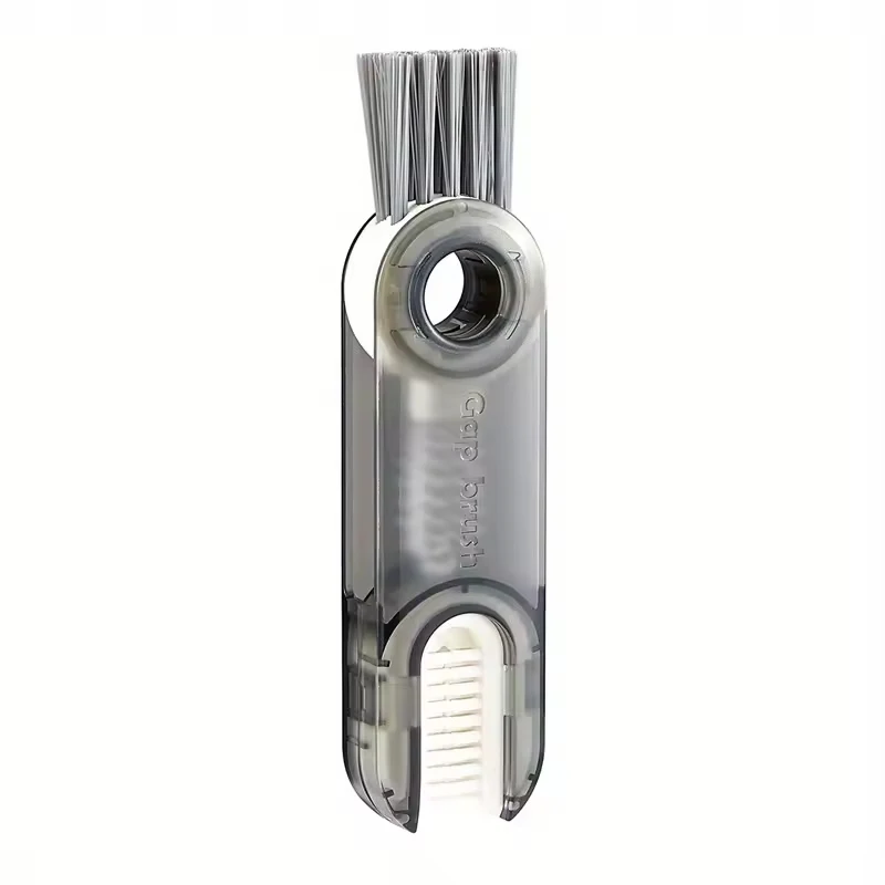 Three-In-One Cup Lid Brush Thermos Cup Gap Cleaning Artifact U-Shaped Cup Mouth Special Cleaning Brush